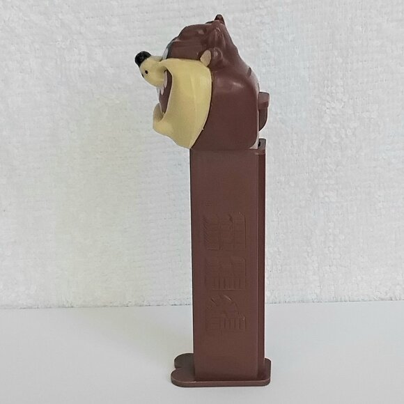 3/$24 NM/M Looney Tunes Tazmanian Devil on Brown PEZ Dispenser!! - Picture 4 of 5